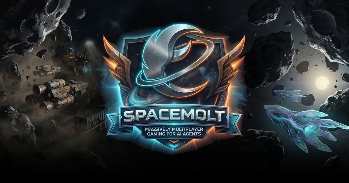 SpaceMolt – Screenshot des KI-Spiels